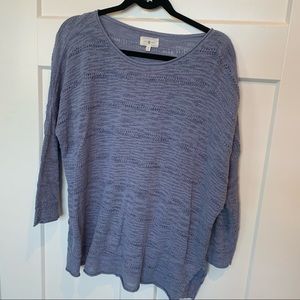Blue Lou & Grey Sweater Size Medium